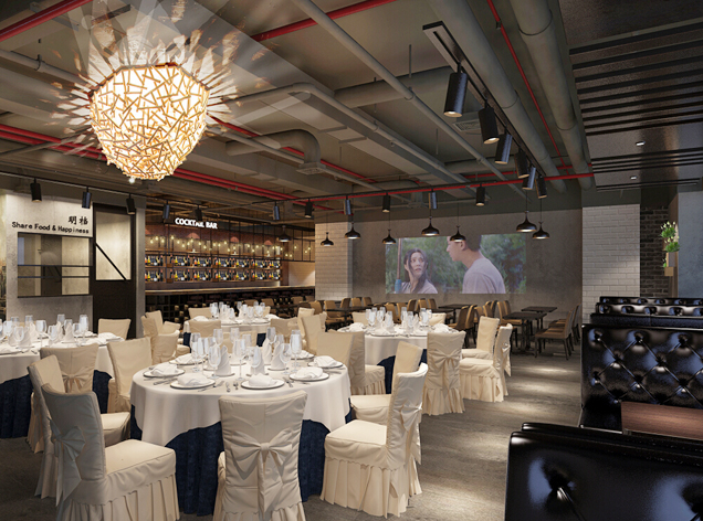 暢享名廚餐廳裝修設計